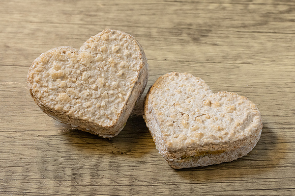 ほうじ茶と柚子のダックワーズ